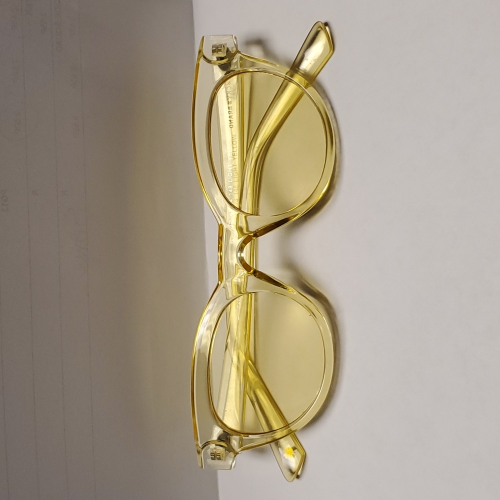 Yellow Lucky Brand Fashion Glasses